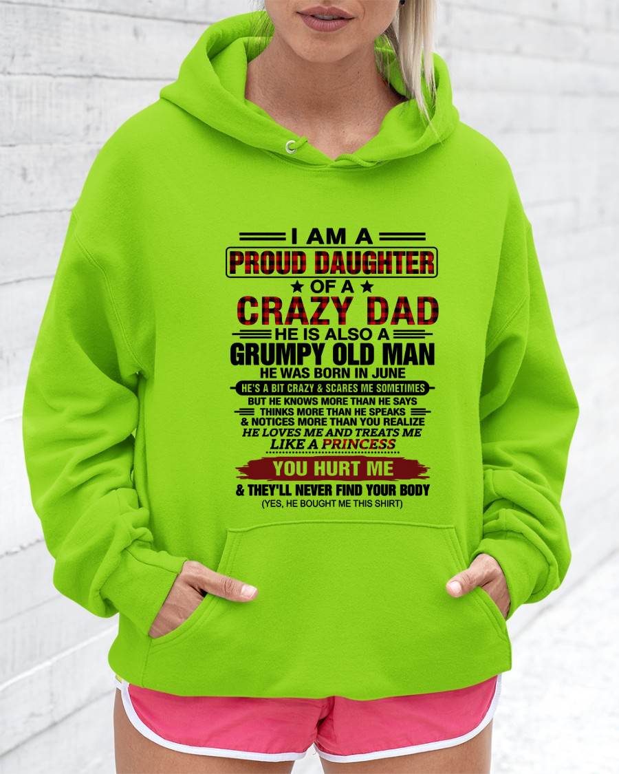 JUNE - BEST DAD BEST DAUGHTER SHIRT - FROM DAD - TLEE06 (SKU2608-27-06)