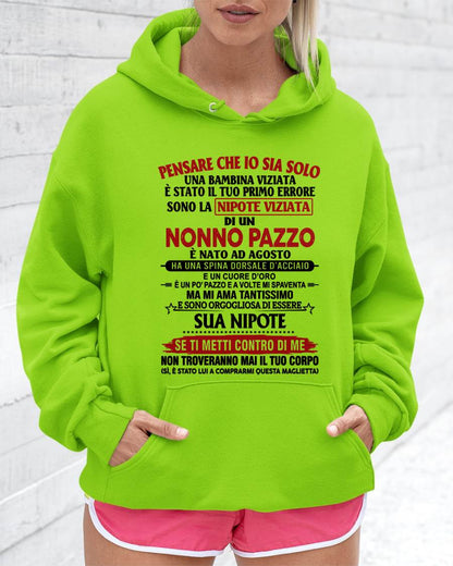 NONNO PAZZO NATO A AGOSTO - DAL NONNO - TLEE08 (SKU2605-333-08)