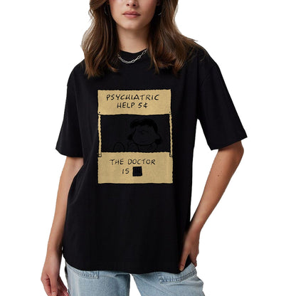 Best Doctor Shirt, Funny Doctor UnisexT-Shirt/Hoodie/Sweatshirt HLT00 - Peanuts - Lucy Doctor is in T-Shirt
