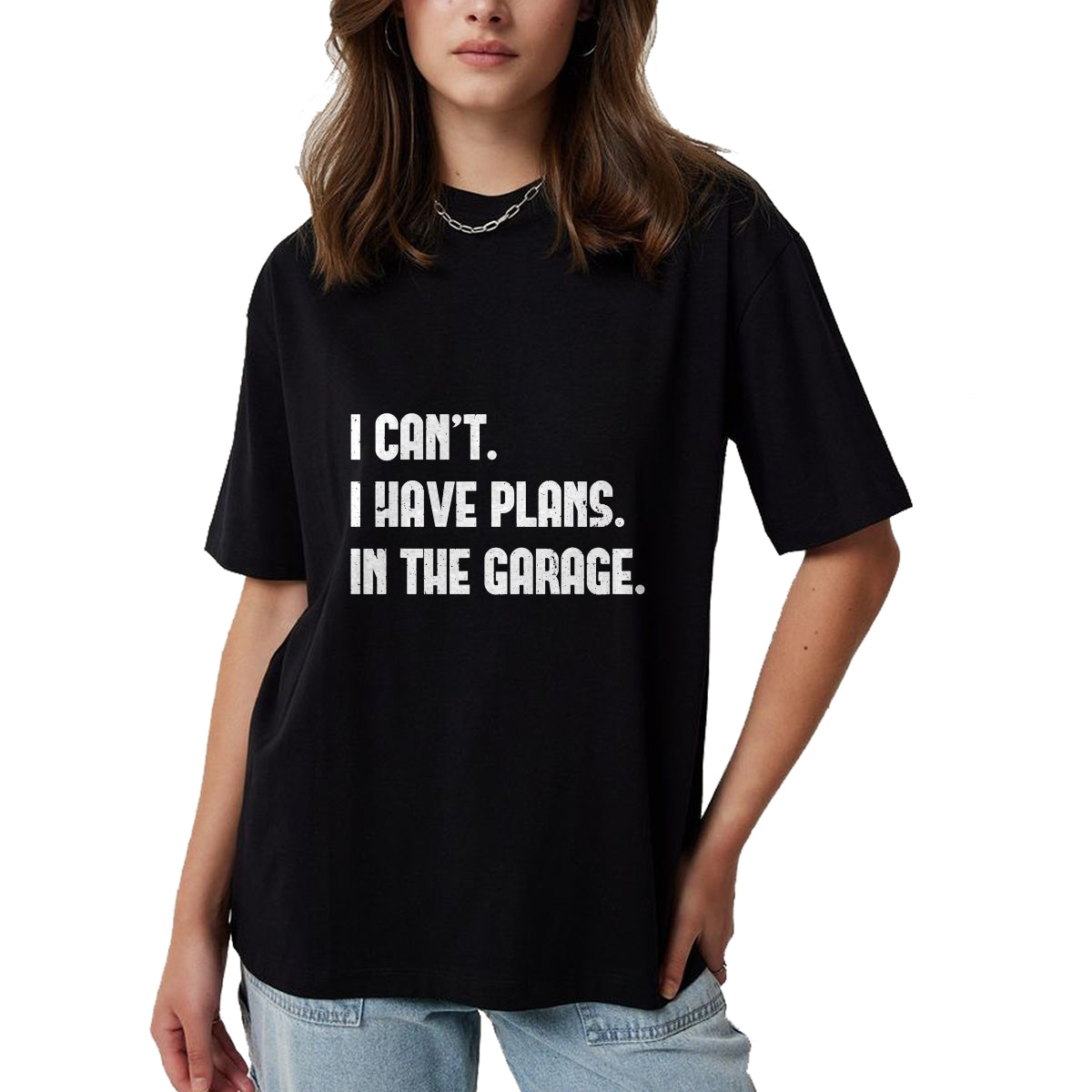 Best Mechanic Life Shirt, Funny Mechanic UnisexT-Shirt/Hoodie/Sweatshirt HLT00 - I Cant I Have Plans In The Garage Fathers Day Car Mechanics Short Sleeve T-Shirt