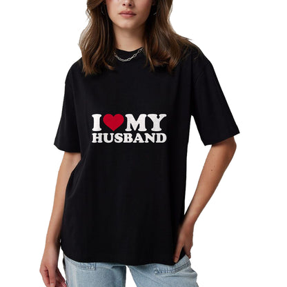 Best Wife Shirt, Wife and Husband Unisex T-Shirt/Hoodie/Sweatshirt HLT00 - I love my husband T-Shirt