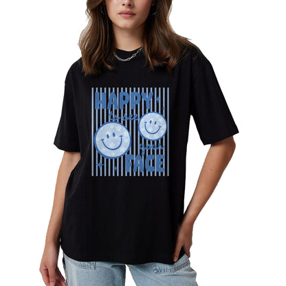 Best Teacher Shirt, Funny Teacher UnisexT-Shirt/Hoodie/Sweatshirt HLT00 - Happy to See Your Face Smile Face Teacher Kid Back to School T-Shirt