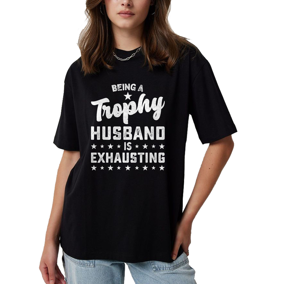 Best Wife Shirt, Wife and Husband Unisex T-Shirt/Hoodie/Sweatshirt HLT00 - Hilarious Husband Joke Funny Father's Day T-Shirt