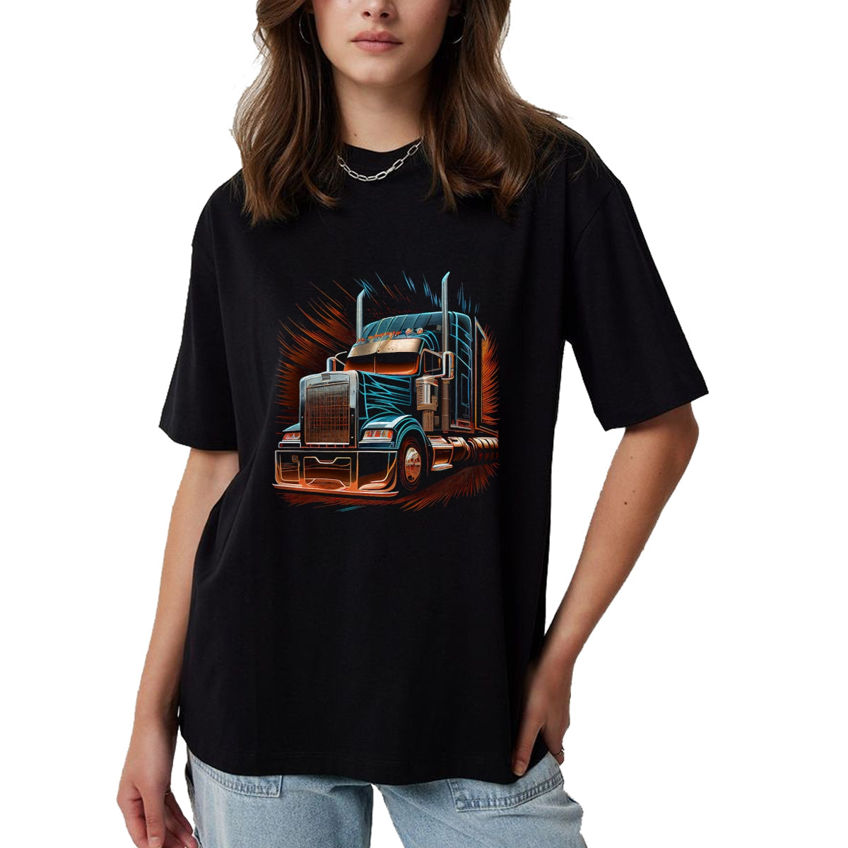 Best Truck Driver Life Shirt, Funny Trucker UnisexT-Shirt/Hoodie/Sweatshirt HLT00 - Truck Driver 18 Wheel Trucker T-Shirt