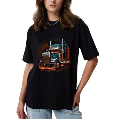 Best Truck Driver Life Shirt, Funny Trucker UnisexT-Shirt/Hoodie/Sweatshirt HLT00 - Truck Driver 18 Wheel Trucker T-Shirt