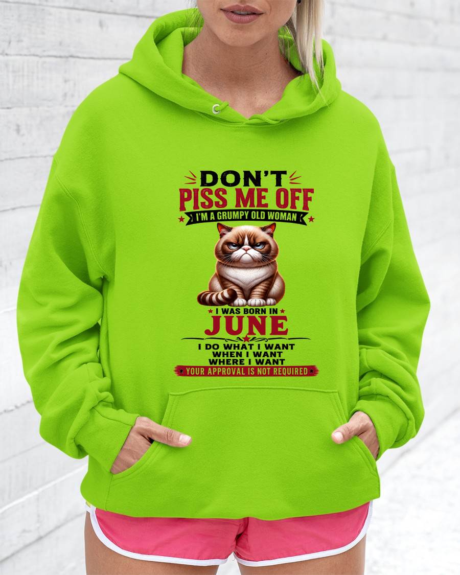 JUNE – ZERO PATIENCE FUNNY CAT - FOR WOMEN - TLEE06 (SKU2608-291-06)
