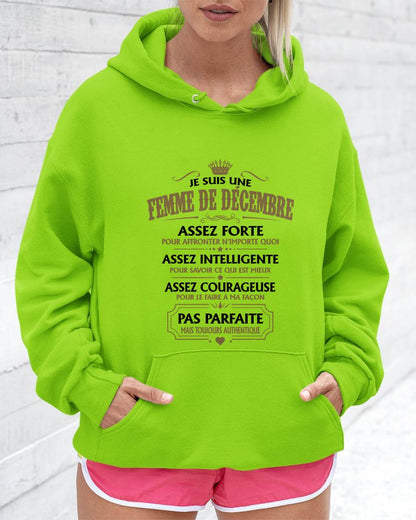 JE SUIS UNE FEMME DE DÉCEMBRE - fma TLEE12 (SKU2609-38-12)