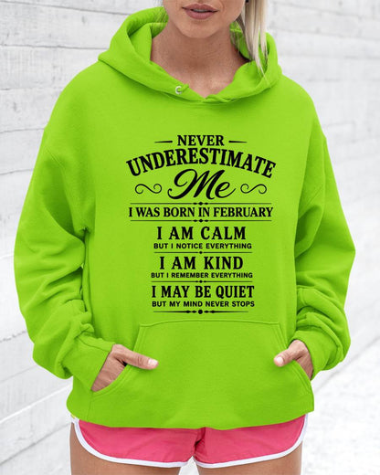 FEBRUARY GIRL : CALM, KIND, UNFORGETTABLE - FOR WOMEN - TLEE02 (SKU2606-139-02)