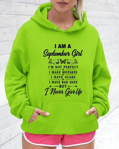 SEPTEMBER GIRL NEVER GIVE UP - FOR WOMEN - TLEE09 (SKU2606-378-09)