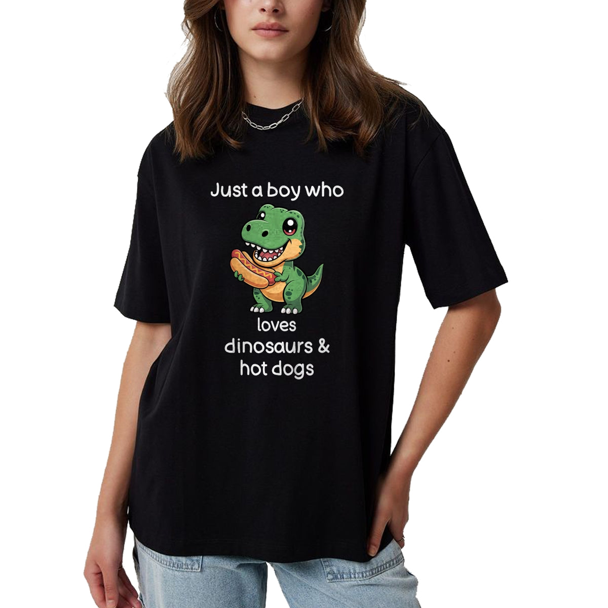 Best Dinosaur Lover Shirt, Funny Dinosaur UnisexT-Shirt/Hoodie/Sweatshirt HLT00 - Kids Dinosaur Hot Dog Shirt Boys Cool T Rex Hot Dog T-Shirt