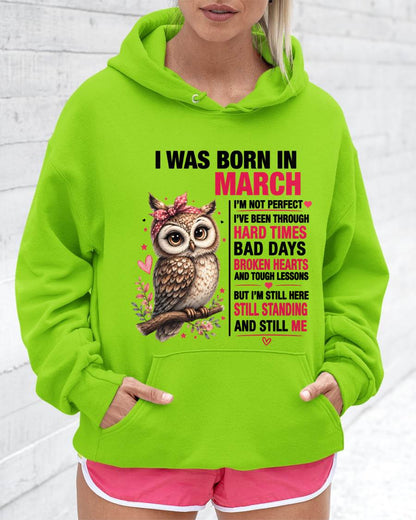 BORN IN MARCH – STILL HERE, STILL STANDING - FOR WOMEN - TLEE03 (SKU2605-152-03)