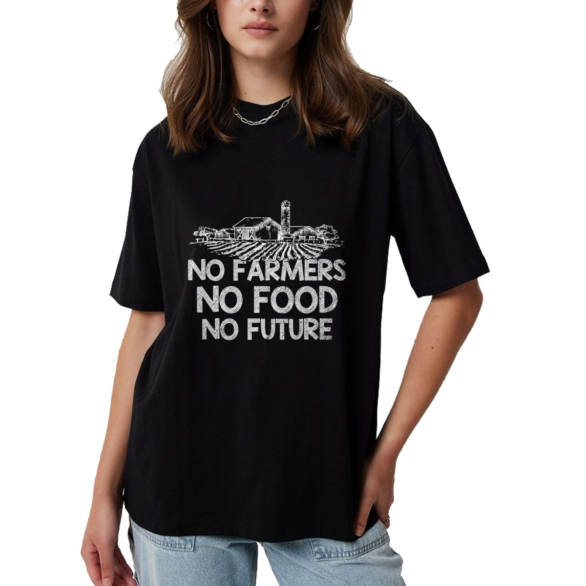Best Farmer Life Shirt, Funny Farmer UnisexT-Shirt/Hoodie/Sweatshirt HLT00 - Farmer Country Farm Animal Gift Idea No Farmers No Food No Future Farmer T-Shirt
