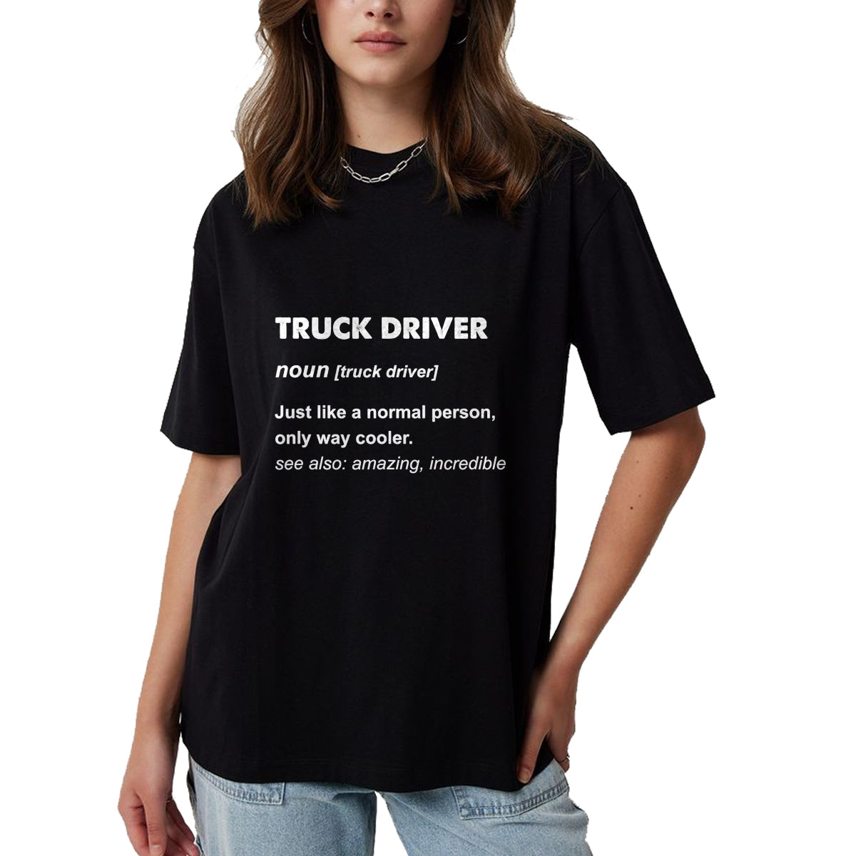 Best Truck Driver Life Shirt, Funny Trucker UnisexT-Shirt/Hoodie/Sweatshirt HLT00 - Truck Driver T-Shirt (8)