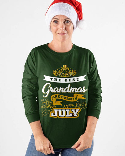 JULY GRANDMAS ARE THE BEST - FOR WOMEN - TLEE07 (SKU2605-238-07)