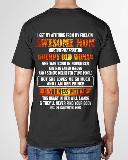NOVEMBER - MESS WITH ME, MEET MY AWESOME MOM - FROM MOM - TLEE11 (SKU2606-142-11)
