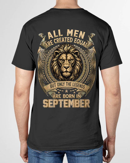 SEPTEMBER BORN LEGEND SHIRT – LION KING - FOR MAN - TLEE09 (SKU2606-177-09)
