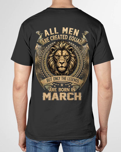 MARCH BORN LEGEND SHIRT – LION KING - FOR MAN - TLEE03 (SKU2606-177-03)
