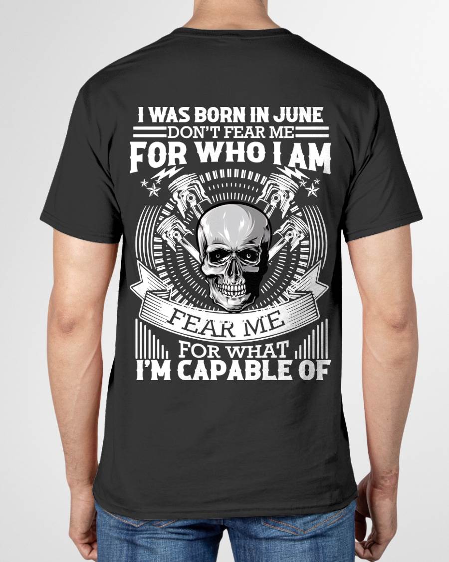 JUNE – DON’T FEAR ME FOR WHO I AM, FEAR ME FOR WHAT I’M CAPABLE OF - FOR MAN - TLEE06 (SKU2604-199-06)