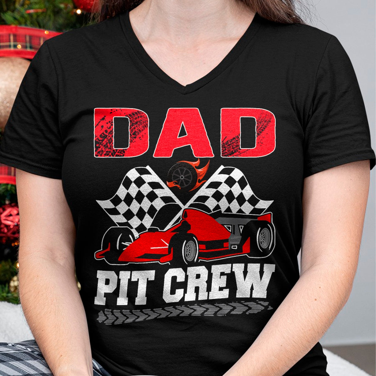 Best Thanksgiving Family Shirt , Funny Thanksgiving UnisexT-Shirt/Hoodie/Sweatshirt HLT00 - Dad Pit Crew Racing Family Race Car Birthday Boy T-Shirt