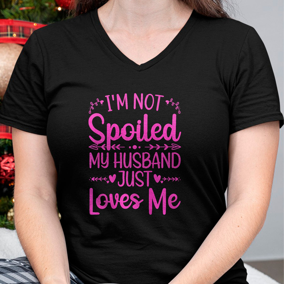 Best Wife Shirt, Wife and Husband Unisex T-Shirt/Hoodie/Sweatshirt HLT00 - Gift for wife T shirt, spoiled wife   Funny Spoiled Wife Art For Women Girls Husband Spoiled Wife Pr (15)