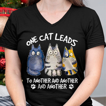 Cat Love Shirt, Funny Cat Lover Gift UnisexT-Shirt/Hoodie/Sweatshirt HLT00 - Funny Cat Design Cat Lover Kitten Cat T-Shirt (1)