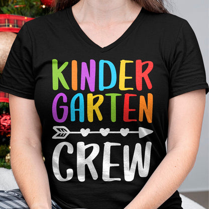 Best Student Shirt, Funny Back To School UnisexT-Shirt/Hoodie/Sweatshirt HLT00 - Kindergarten Crew Shirt Kinder Crew Teacher Boy Girl T-Shirt
