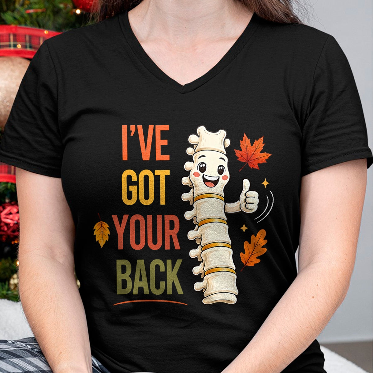 Best Doctor Shirt, Funny Doctor UnisexT-Shirt/Hoodie/Sweatshirt HLT00 - I've Got Your Back Spine Adjustment Chiropractor Fall Autumn T-Shirt