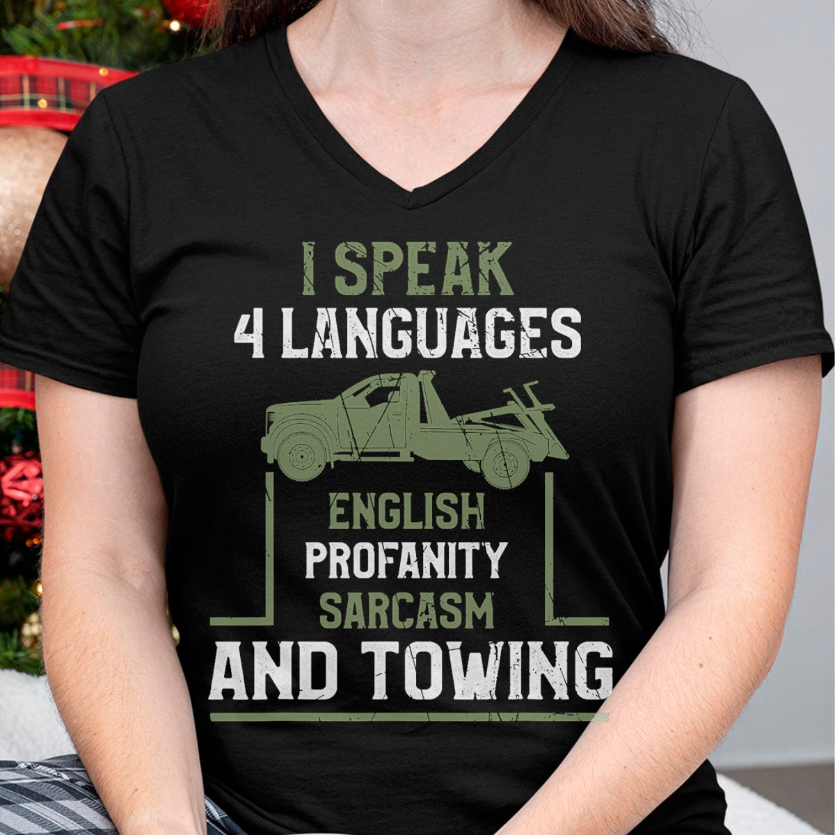 Best Truck Driver Life Shirt, Funny Trucker UnisexT-Shirt/Hoodie/Sweatshirt HLT00 - Tow Truck Giftz & More Tow Truck Driver Funny T-Shirt - Black, Small