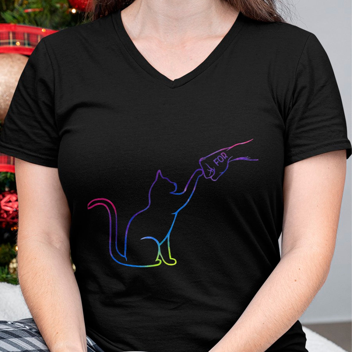 Cat Love Shirt, Funny Cat Lover Gift UnisexT-Shirt/Hoodie/Sweatshirt HLT00 - Cute Pet Tee I Love My Cat Best Friend Fist Bump Cat Lovers T-Shirt, Women, Brown, X-Large
