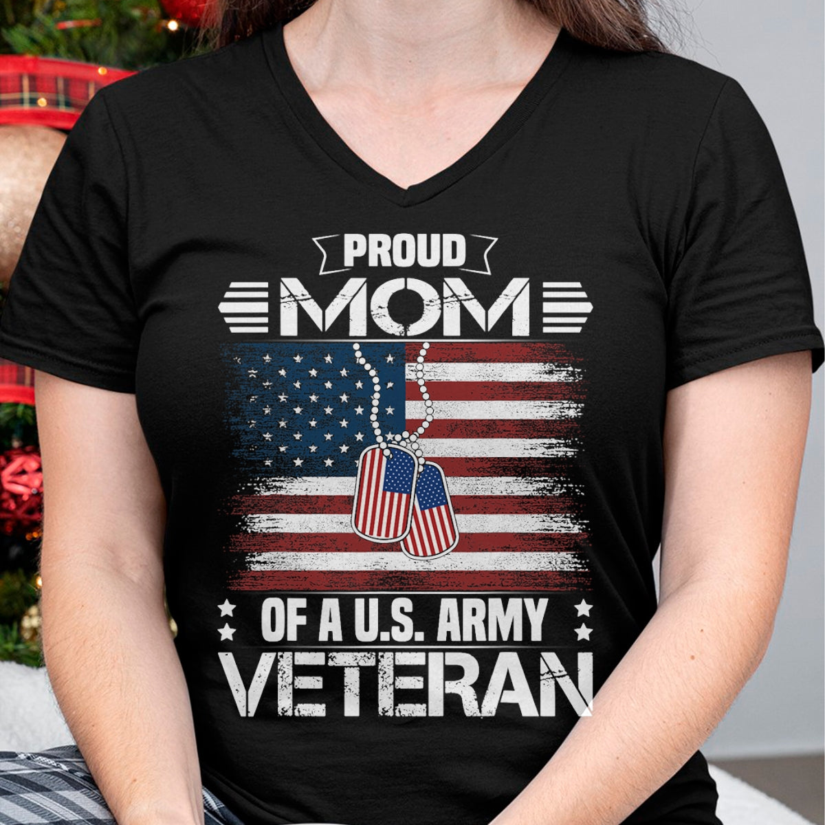 Proud Veteran Shirt, Funny Veteran UnisexT-Shirt/Hoodie/Sweatshirt HLT00 - Proud Mom of A US Army Veteran Day Family Matching T-Shirt