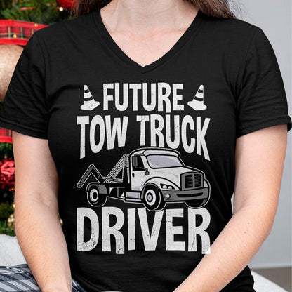 Best Truck Driver Life Shirt, Funny Trucker UnisexT-Shirt/Hoodie/Sweatshirt HLT00 - Tow Truck Driving Student - Future Tow Truck Driver Gifts T-Shirt