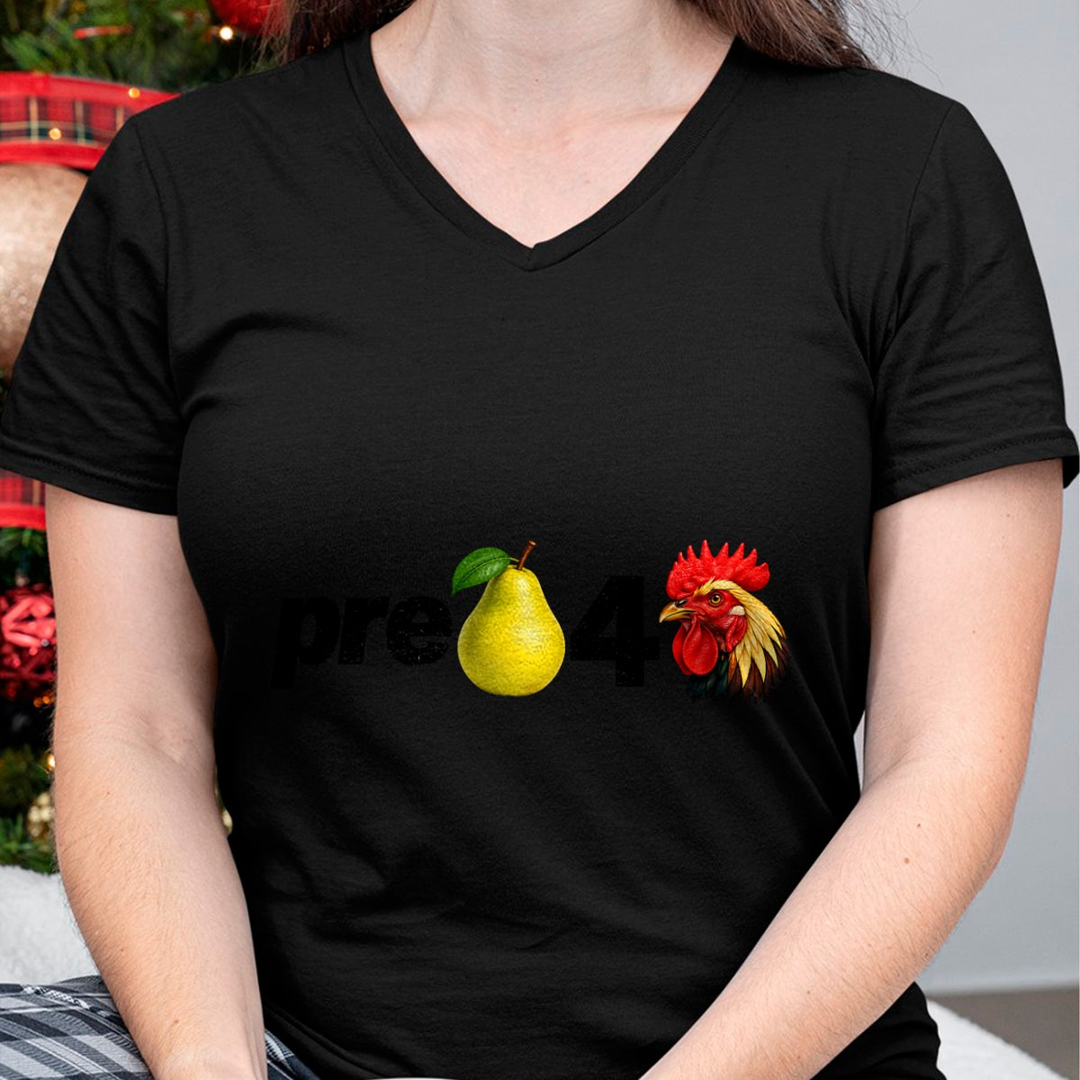 Best Farmer Life Shirt, Funny Farmer UnisexT-Shirt/Hoodie/Sweatshirt HLT00 - Pear Chicken Funny Food Pun Farm Animal Humor T-Shirt