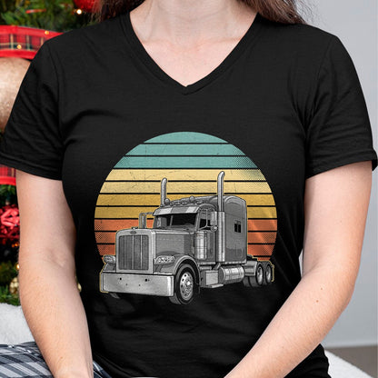 Best Truck Driver Life Shirt, Funny Trucker UnisexT-Shirt/Hoodie/Sweatshirt HLT00 - Vintage Truck Trucker Truck Driver 18 Wheeler Trucking T-Shirt