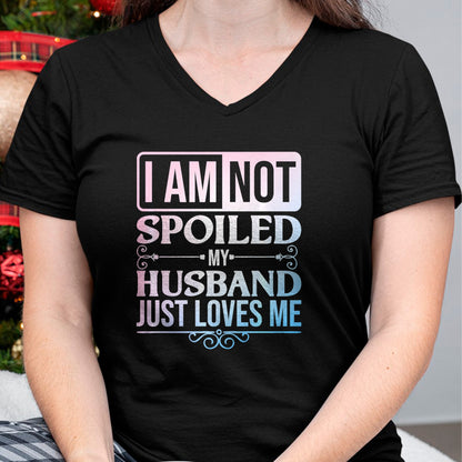 Best Wife Shirt, Wife and Husband Unisex T-Shirt/Hoodie/Sweatshirt HLT00 - Gift for wife T shirt, spoiled wife   Funny Spoiled Wife Art For Women Girls Husband Spoiled Wife Pr (30)