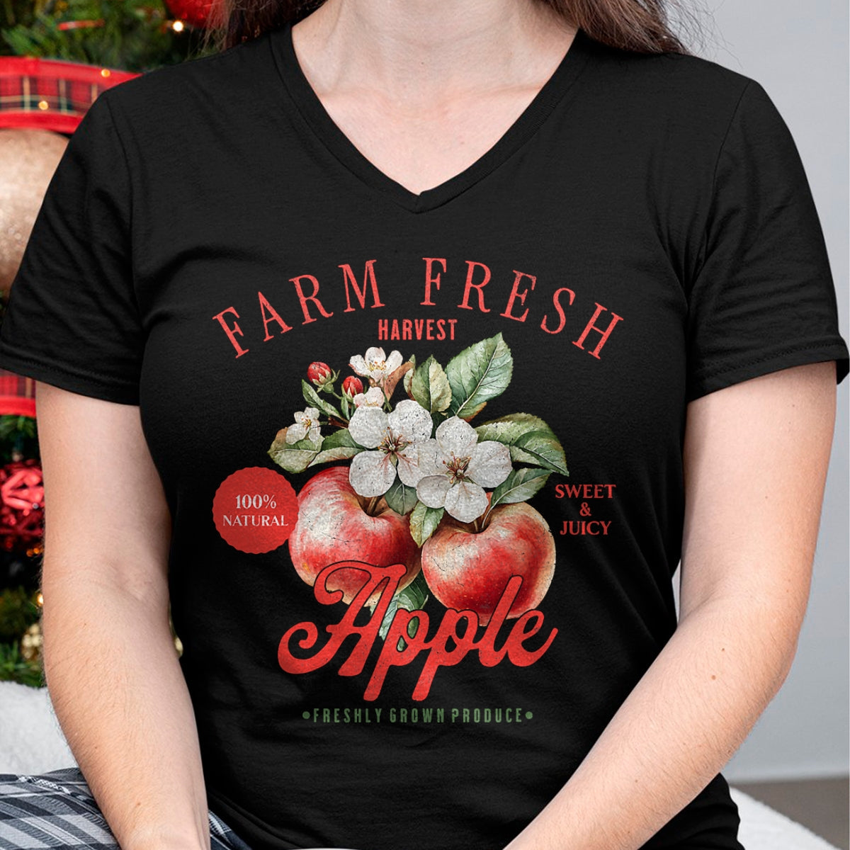Best Farmer Life Shirt, Funny Farmer UnisexT-Shirt/Hoodie/Sweatshirt HLT00 - Farm Fresh Organic Apple Farmer's Market Homegrown Vintage T-Shirt