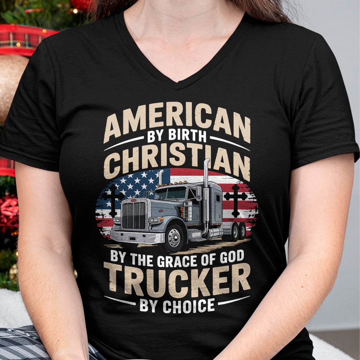 Best Truck Driver Life Shirt, Funny Trucker UnisexT-Shirt/Hoodie/Sweatshirt HLT00 - Driven Faith and Diesel Trucking Jesus Christian Trucker T-Shirt (1)