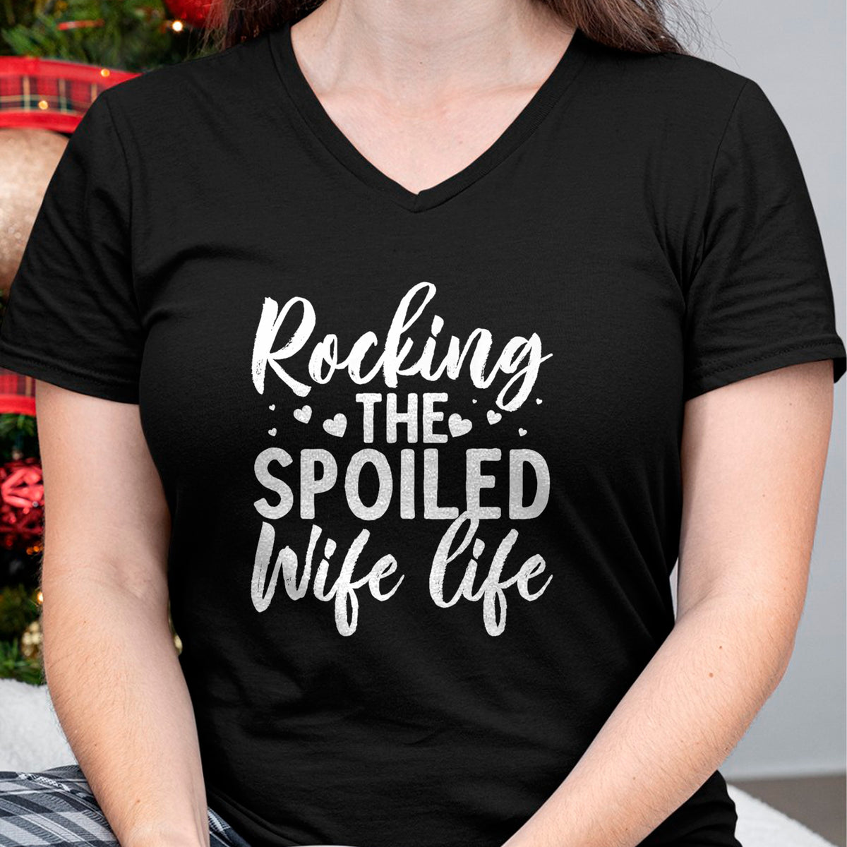 Best Wife Shirt, Wife and Husband Unisex T-Shirt/Hoodie/Sweatshirt HLT00 - Gift for wife T shirt, spoiled wife   Funny Spoiled Wife Art For Women Girls Husband Spoiled Wife Pr (17)