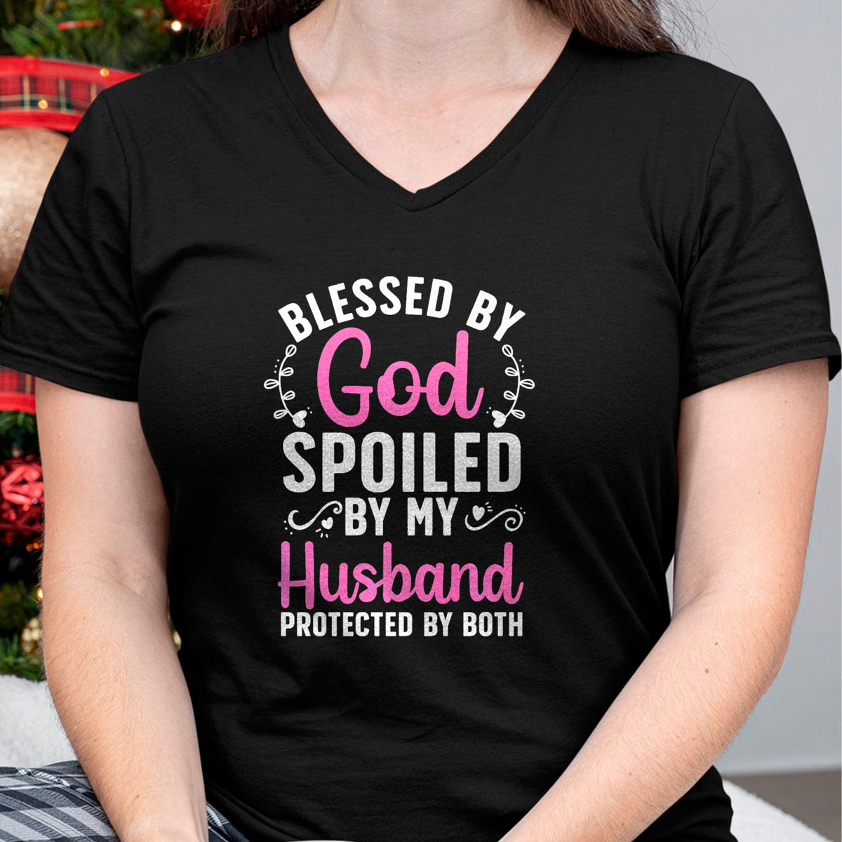 Best Wife Shirt, Wife and Husband Unisex T-Shirt/Hoodie/Sweatshirt HLT00 - Gift for wife T shirt, spoiled wife   Funny Spoiled Wife Art For Women Girls Husband Spoiled Wife Pr (2)