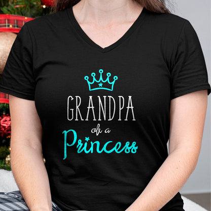 Best Grandpa Shirt, Proud Grandpa Unisex T-Shirt/Hoodie/Sweatshirt HLT00 - Grandpa Granddaughter Shirts Matching Set King and Princess T-Shirt