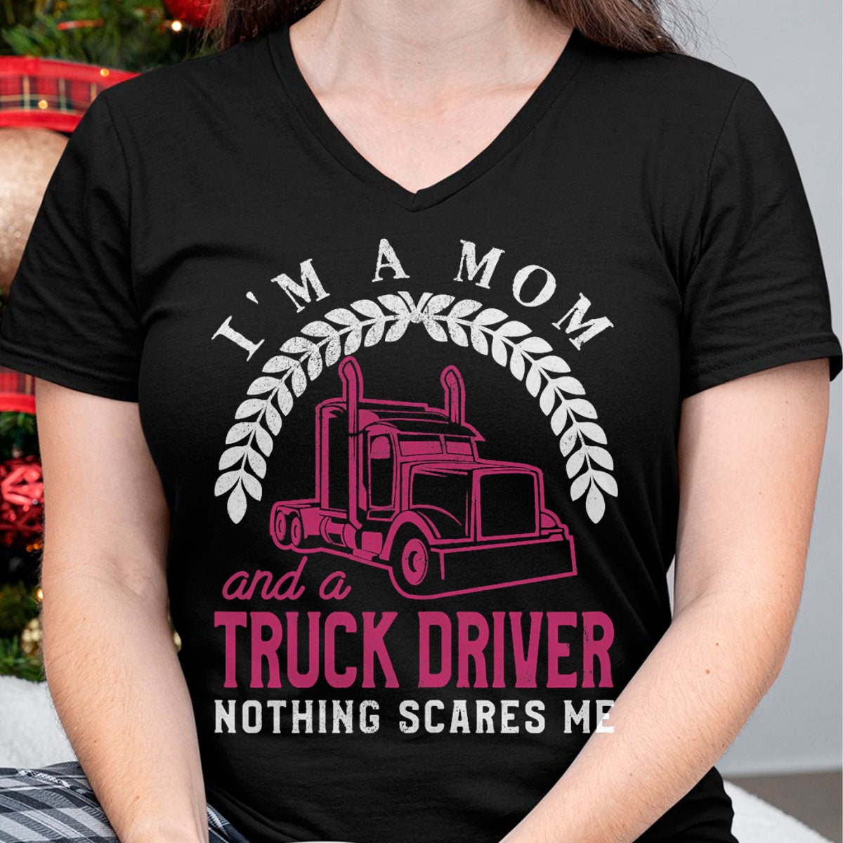 Best Truck Driver Life Shirt, Funny Trucker UnisexT-Shirt/Hoodie/Sweatshirt HLT00 - Truck Driver Mom Funny Cool Trucker Mother Gift T-Shirt