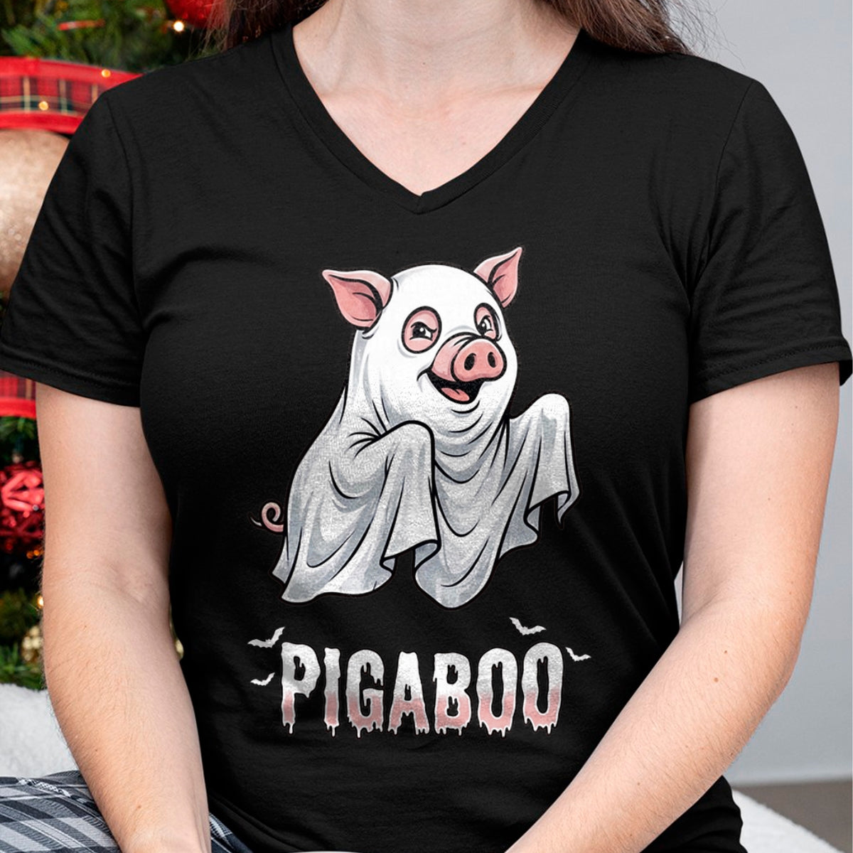 Best Farmer Life Shirt, Funny Farmer UnisexT-Shirt/Hoodie/Sweatshirt HLT00 - Ghost Pig Costume Pig A Boo Farmer Pigaboo T-Shirt