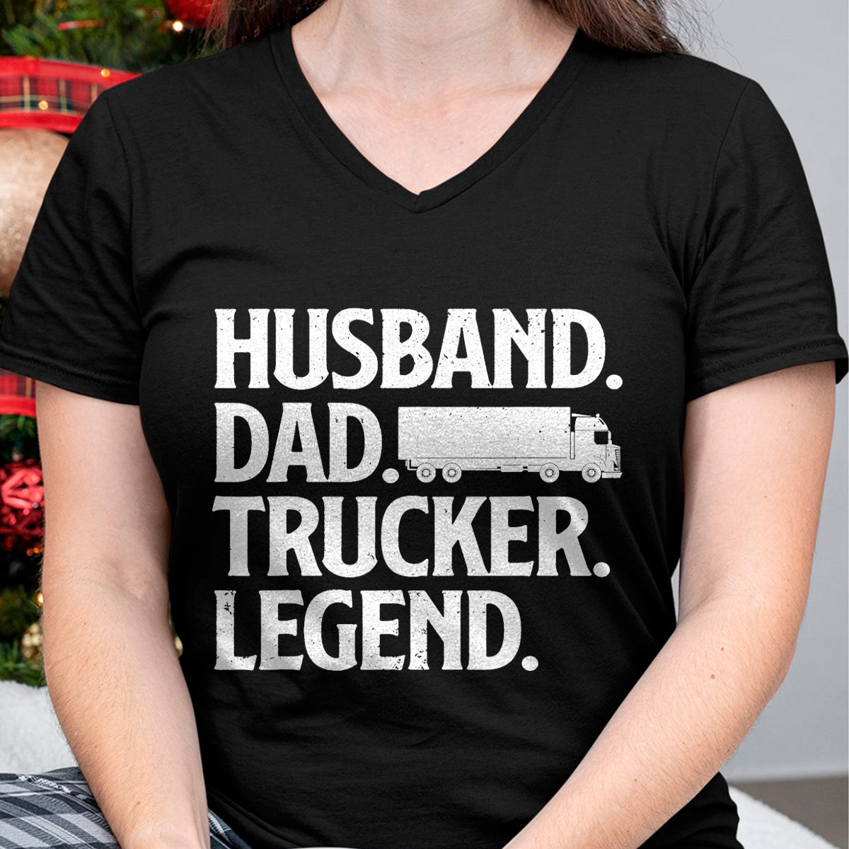 Best Truck Driver Life Shirt, Funny Trucker UnisexT-Shirt/Hoodie/Sweatshirt HLT00 - Funny Trucker Art for Truck Driver Husband Men Dad Trucking T-Shirt Small