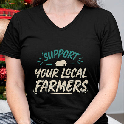 Best Farmer Life Shirt, Funny Farmer UnisexT-Shirt/Hoodie/Sweatshirt HLT00 - Support Your Local Farmers Farm Fresh Farmer Market Gift T-Shirt