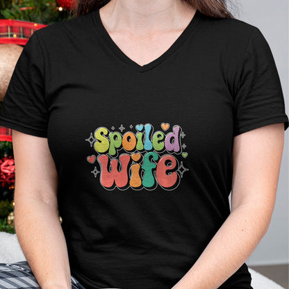 Best Wife Shirt, Wife and Husband Unisex T-Shirt/Hoodie/Sweatshirt HLT00 - Gift for wife T shirt, spoiled wife   Funny Wife Spoiled Wife Sweatshirt