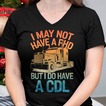 Best Truck Driver Life Shirt, Funny Trucker UnisexT-Shirt/Hoodie/Sweatshirt HLT00 - Cool CDL Trucker Art for Men Women Trucking CDL Truck Driver T-Shirt (3)