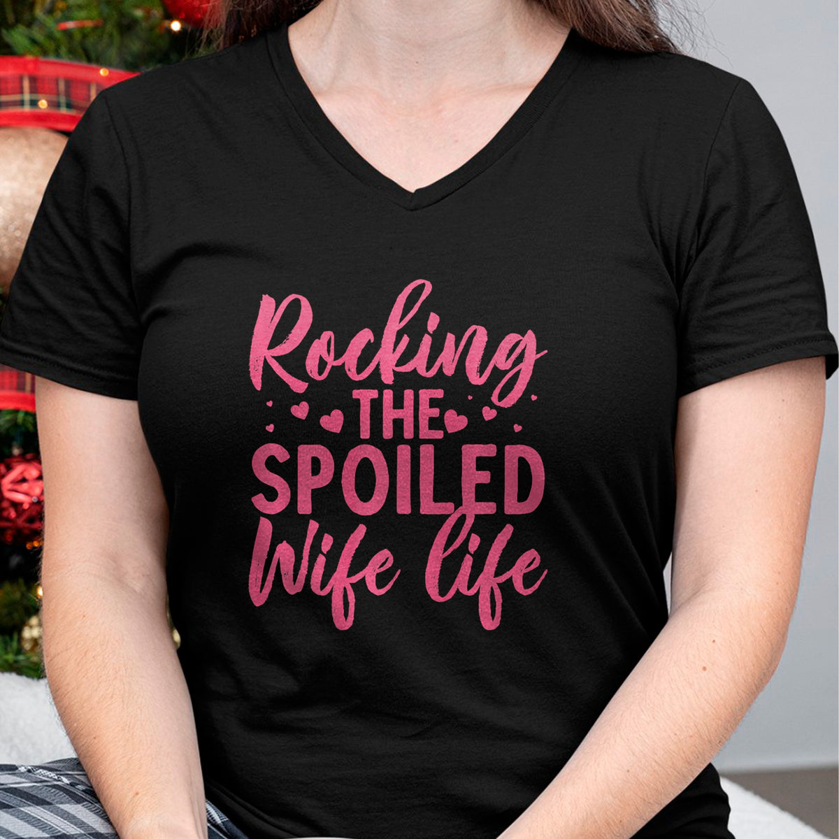 Best Wife Shirt, Wife and Husband Unisex T-Shirt/Hoodie/Sweatshirt HLT00 - Gift for wife T shirt, spoiled wife   Funny Spoiled Wife Art For Women Girls Husband Spoiled Wife Pr (6)