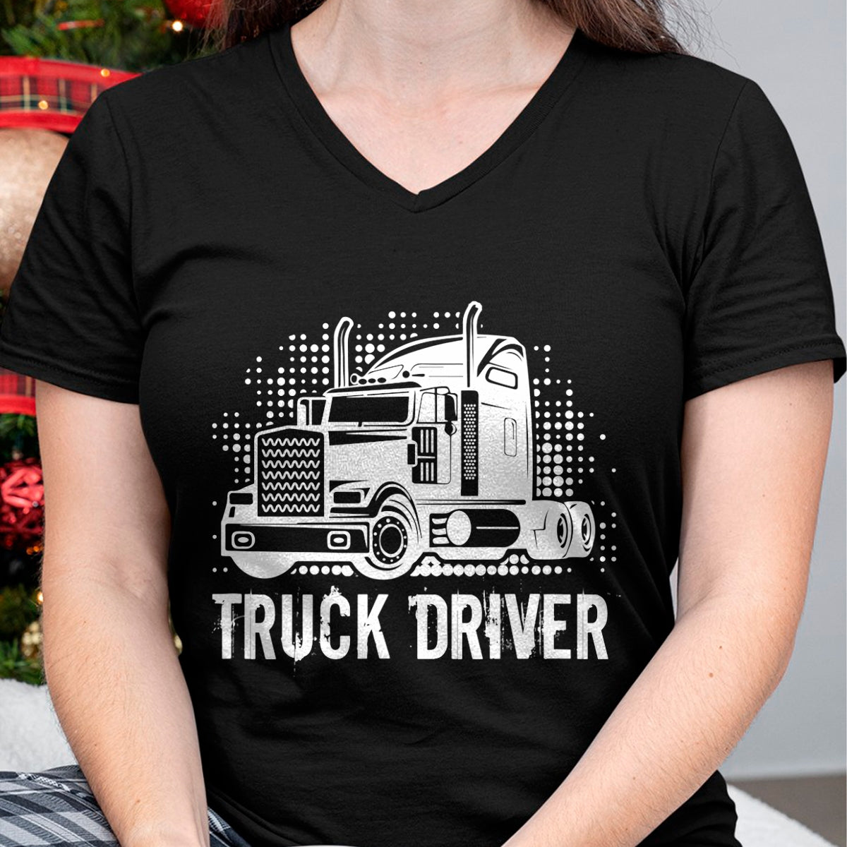Best Truck Driver Life Shirt, Funny Trucker UnisexT-Shirt/Hoodie/Sweatshirt HLT00 - Truck Driver T-Shirt (7)