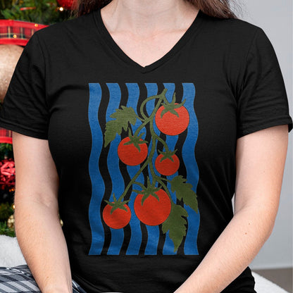 Best Farmer Life Shirt, Funny Farmer UnisexT-Shirt/Hoodie/Sweatshirt HLT00 - Retro Tomato Girl Summer Gardening Produce Farmer Market Art T-Shirt