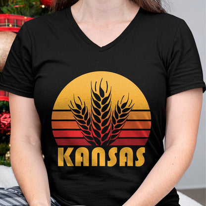 Best Farmer Life Shirt, Funny Farmer UnisexT-Shirt/Hoodie/Sweatshirt HLT00 - Retro Kansas Wheat Shirt, Vintage Grain Farming Tee Gift T-Shirt
