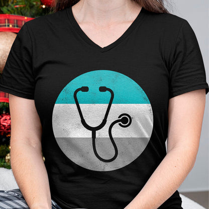 Best Doctor Shirt, Funny Doctor UnisexT-Shirt/Hoodie/Sweatshirt HLT00 - Stethoscope Retro Doctor Gift for Men Women Boys & Girls T-Shirt